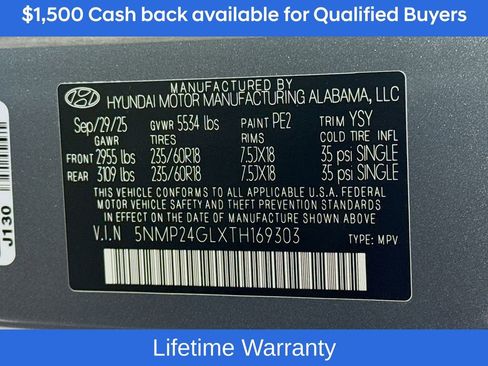 New 2026 Hyundai Santa Fe SEL w/ Tow & Go Package image 34