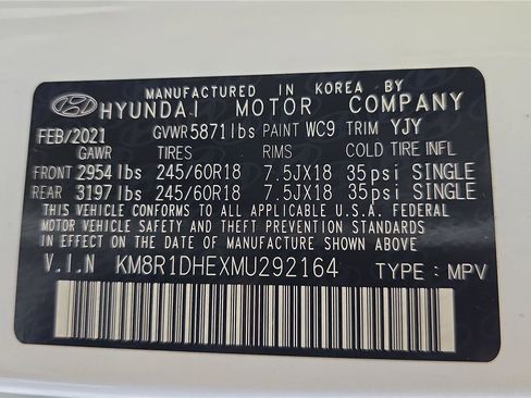 Used 2021 Hyundai Palisade SE image 27