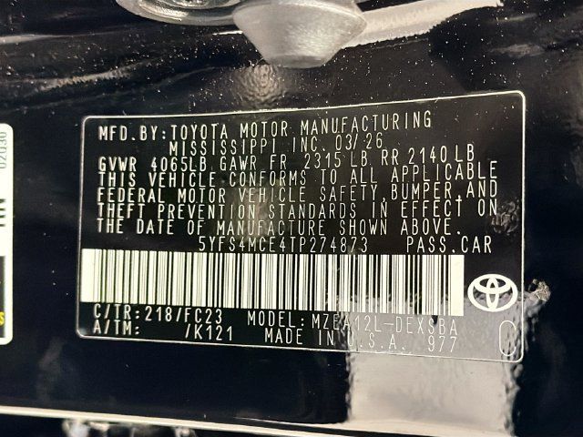 Certified 2026 Toyota Corolla SE FWD image 26