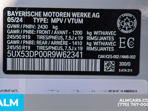 Used 2024 BMW X3 xDrive30i w/ Premium Essential Package AWD/4WD image 61