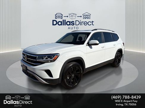 Used 2022 Volkswagen Atlas SE w/ Panoramic Sunroof Package image 1