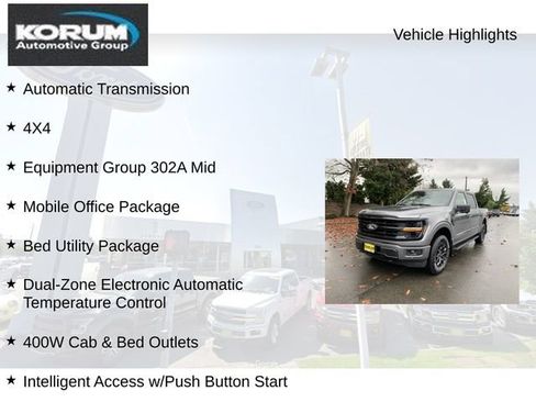 New 2025 Ford F150 XLT w/ Equipment Group 302A MID image 11