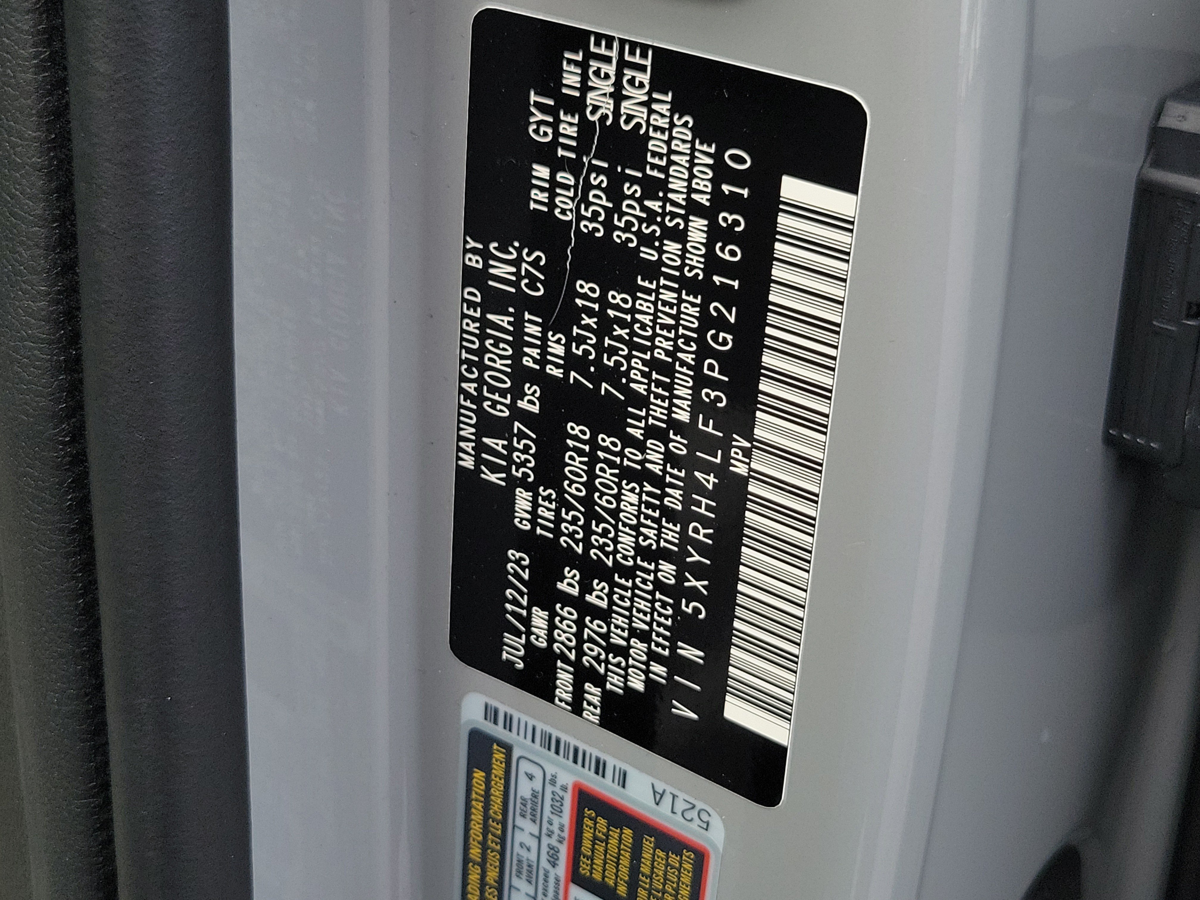 Used 2023 Kia Sorento EX FWD image 32