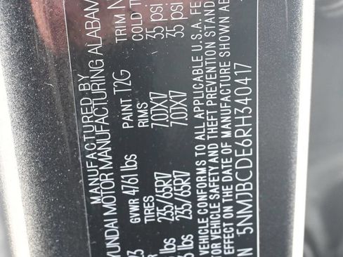 Used 2024 Hyundai Tucson SEL AWD/4WD image 32