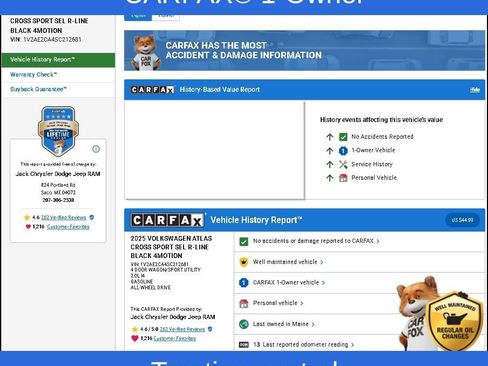 Used 2025 Volkswagen Atlas Cross Sport SEL R-Line image 13