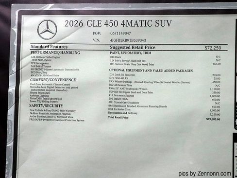 New 2026 Mercedes-Benz GLE 450 4MATIC image 29