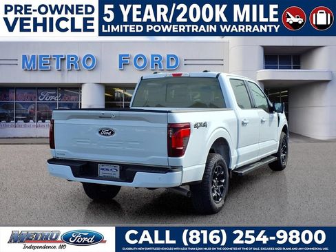 Used 2025 Ford F150 XLT w/ Equipment Group 302A MID AWD/4WD image 3