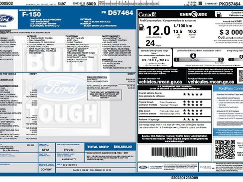 Used 2023 Ford F150 XL AWD/4WD image 2