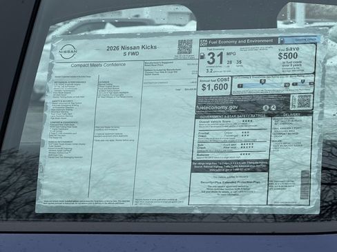 New 2026 Nissan Kicks S image 15