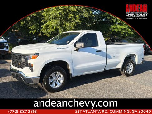 Used 2022 Chevrolet Silverado 1500 W/T RWD image 1