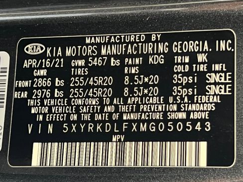 Used 2021 Kia Sorento SX Prestige image 21