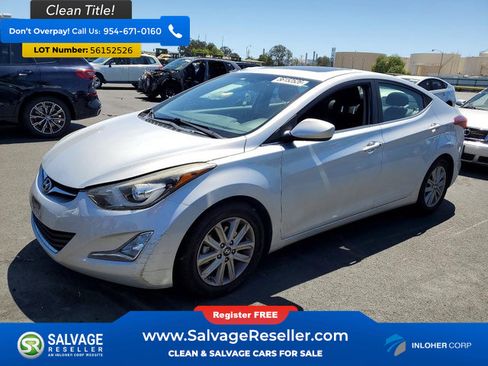 Used 2015 Hyundai Elantra SE w/ Option Group 03 FWD image 1