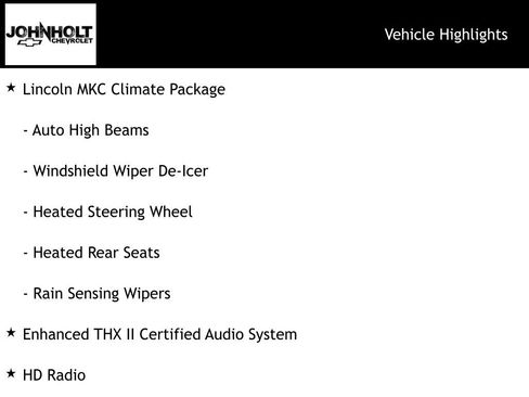 Used 2019 Lincoln MKC Reserve w/ MKC Climate Package image 12