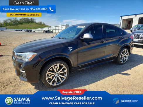 Used 2017 BMW X4 M40i w/ Technology Package AWD/4WD image 1