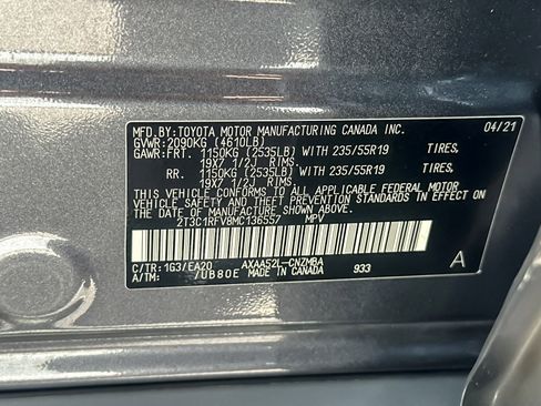 Certified 2021 Toyota RAV4 XLE Premium image 27