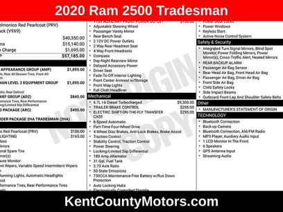 Used 2020 RAM 2500 Tradesman