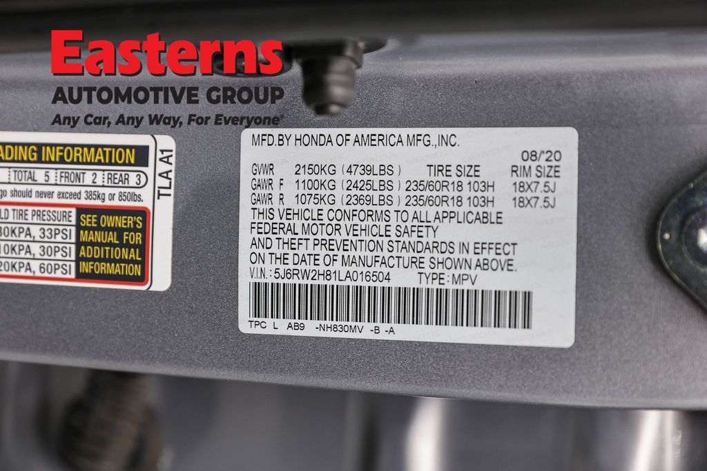 Used 2020 Honda CR-V EX-L image 38