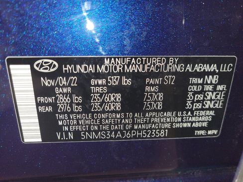 Used 2023 Hyundai Santa Fe SEL w/ Premium Package FWD image 33
