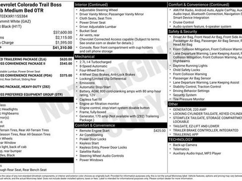 Used 2024 Chevrolet Colorado Trail Boss w/ Advanced Trailering Package image 25