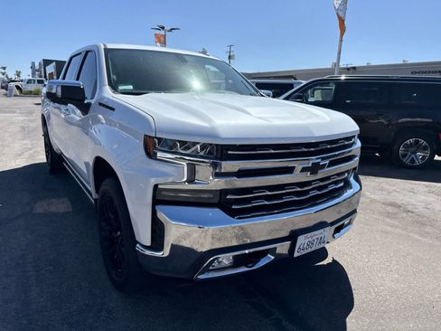 Used 2021 Chevrolet Silverado 1500 LTZ w/ LPO, Dark Essentials Package RWD image 8