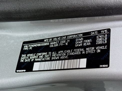 Used 2016 Volvo V60 T5 Platinum w/ Climate Package FWD image 40