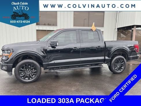 Certified 2025 Ford F150 XLT w/ Equipment Group 303A High image 1