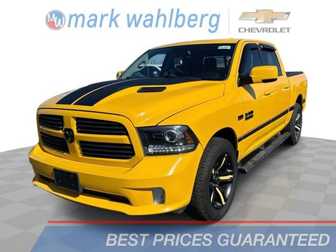 Used 2016 RAM 1500 Sport w/ Stinger Yellow Sport Package image 1