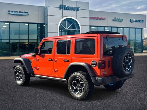 Used 2023 Jeep Wrangler Unlimited Rubicon 4xe w/ Steel Bumper Group image 3