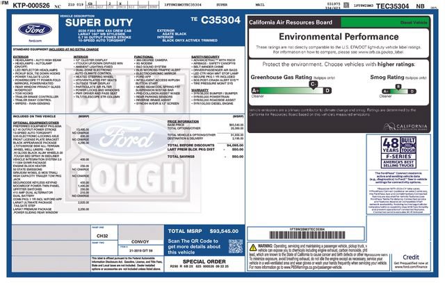 New 2026 Ford F250 Lariat w/ Black Appearance Package AWD/4WD image 34
