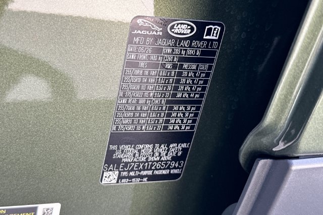 New 2026 Land Rover Defender 110 S AWD/4WD image 28