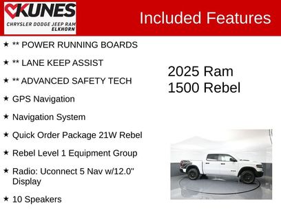 Used 2025 RAM 1500 Rebel w/ Rebel Level 1 Equipment Group