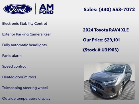 Used 2024 Toyota RAV4 XLE FWD image 12
