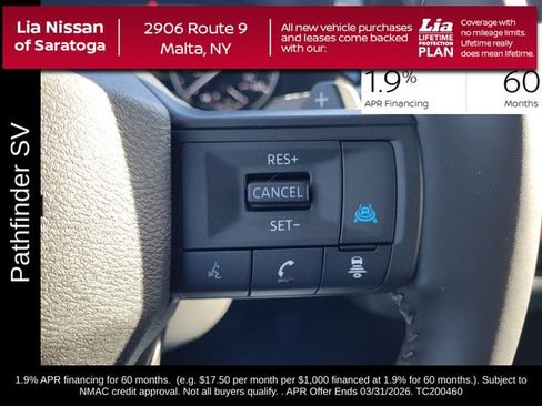 New 2026 Nissan Pathfinder SV image 18