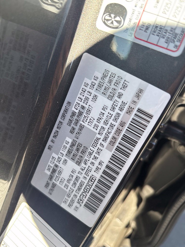 Used 2025 MAZDA CX-5 AWD 2.5 S w/ Preferred Package image 7