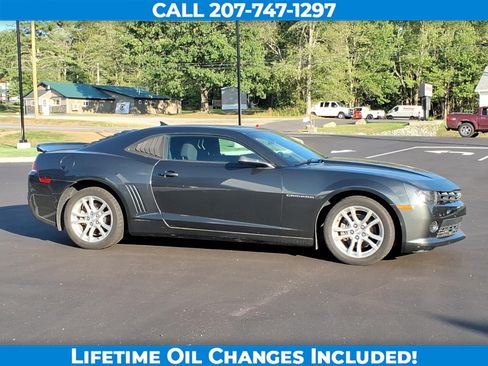 Used 2015 Chevrolet Camaro LS w/ Black Rally Stripe Package RWD image 4