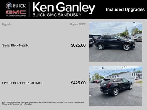 Used 2025 Cadillac XT5 Luxury w/ LPO, Floor Liner Package FWD image 6