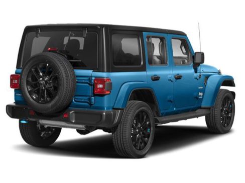 Used 2023 Jeep Wrangler Unlimited Rubicon 4xe w/ Dual Top Group AWD/4WD image 2