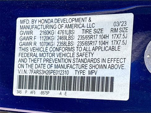 Certified 2023 Honda CR-V LX image 34