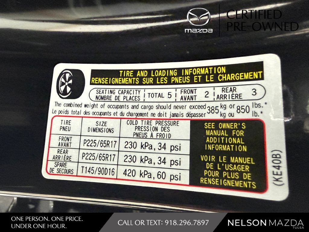 Certified 2025 MAZDA CX-5 AWD 2.5 S w/ Preferred Package image 52