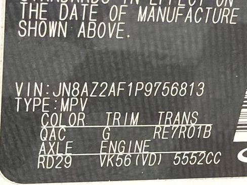 Used 2023 INFINITI QX80 Luxe w/ Cargo Package image 34