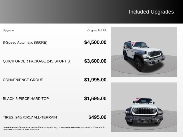 Used 2024 Jeep Wrangler Sport AWD/4WD image 4