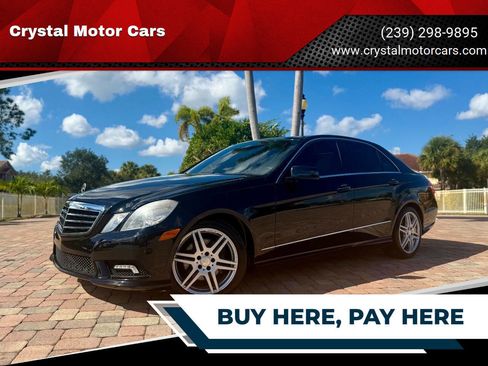 Used 2010 Mercedes-Benz E 350 4MATIC Sedan image 1