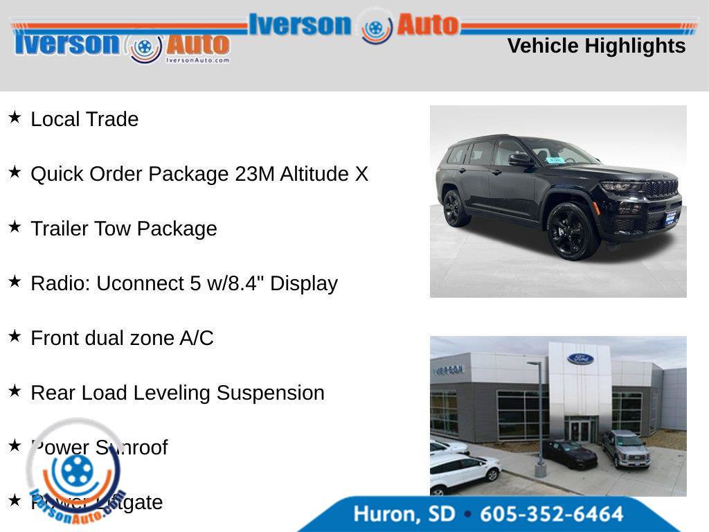 Used 2024 Jeep Grand Cherokee L Altitude AWD/4WD image 2