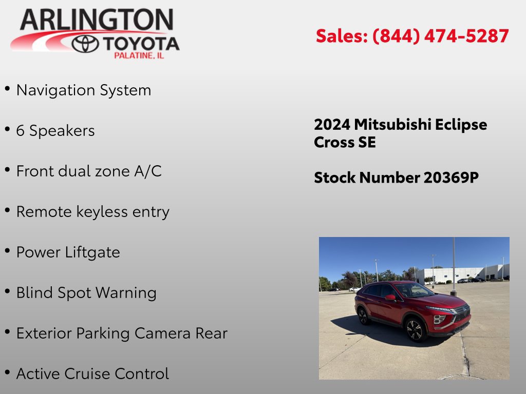 Used 2024 Mitsubishi Eclipse Cross SE AWD/4WD image 2