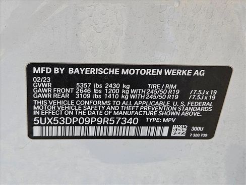 Used 2023 BMW X3 xDrive30i w/ Convenience Package image 24