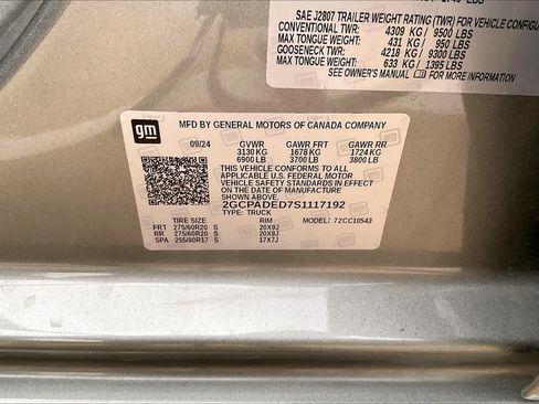 Certified 2025 Chevrolet Silverado 1500 RST RWD image 34