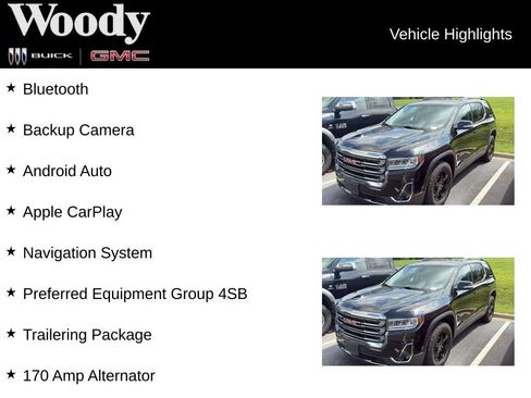 Used 2023 GMC Acadia AT4 w/ Trailering Package AWD/4WD image 3