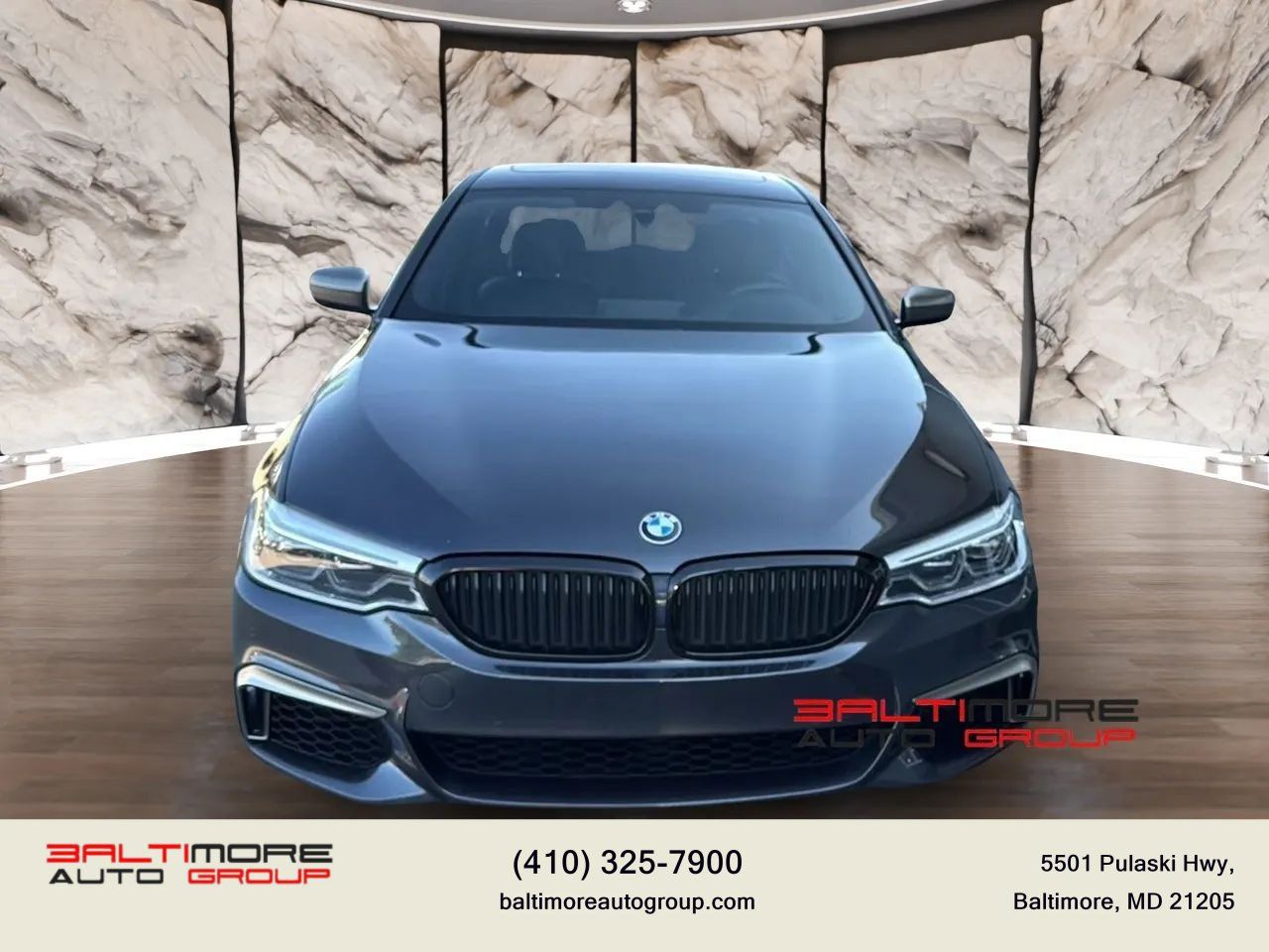 Used 2020 BMW M550i xDrive w/ Executive Package AWD/4WD image 2