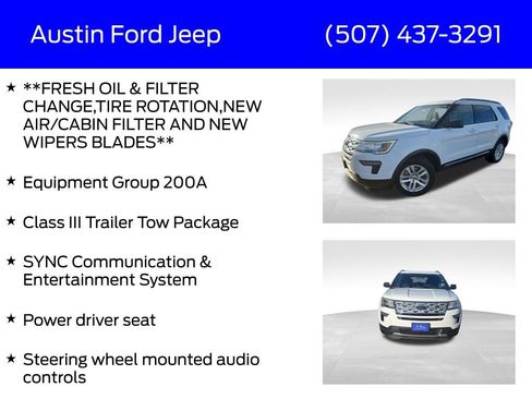 Certified 2018 Ford Explorer XLT image 14