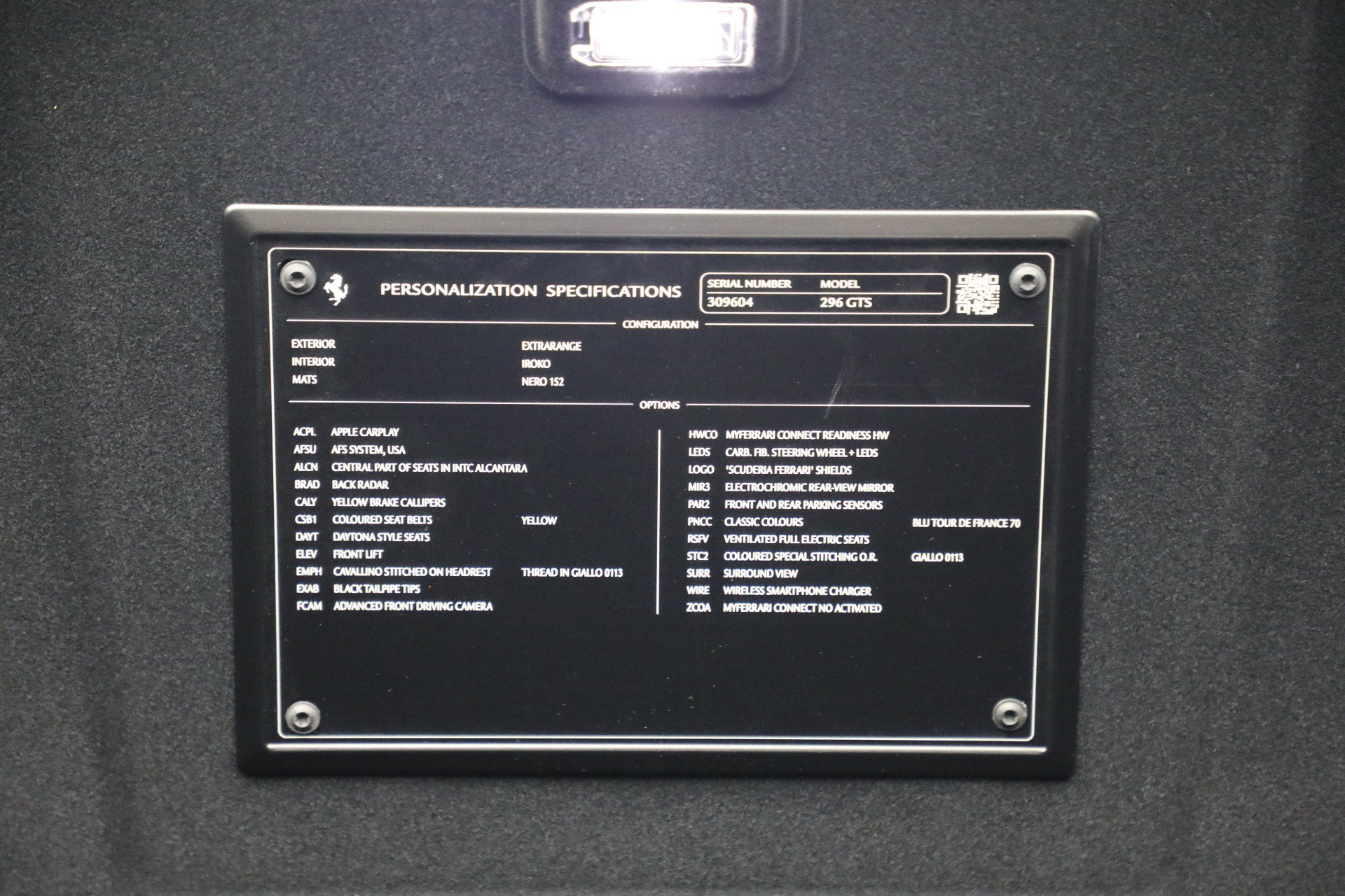 Certified 2024 Ferrari 296 GTS RWD image 27